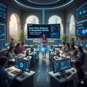 Best Data Science Course in Bangalore (2025) – Syllabus, Fees & 100% Placement Support